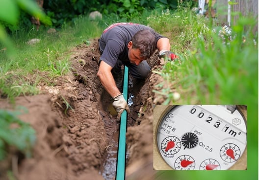 Canalisation enterrée Canalisation enterrée